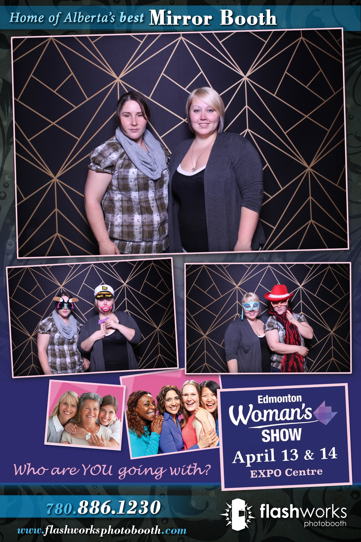 Spring Edmonton Woman's Show 2019 | View more photos from the event at gallery.flashworksphotobooth.com/u/FlashworksPhotoboothInc/Spring-Edmonton-Womans-Show-2019